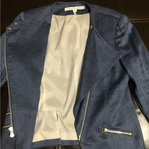 Veronica Beard denim jacket - Picture 6 of 14